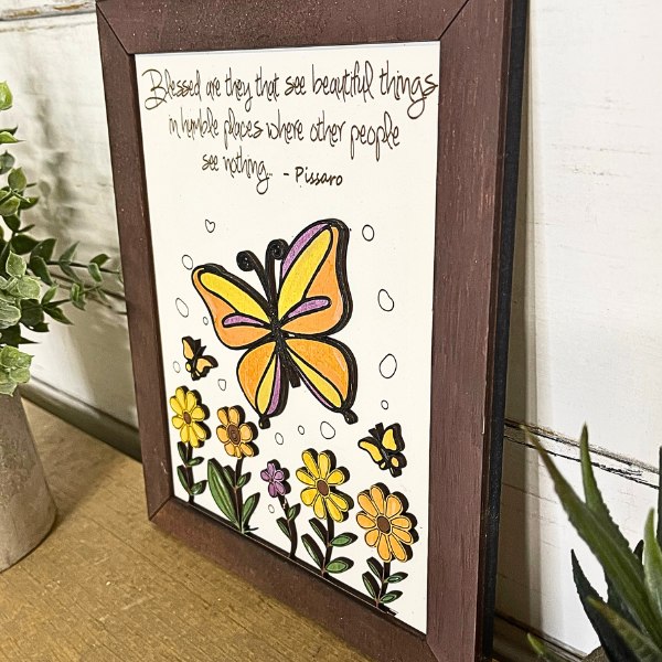 Blessed are They that can See Beautiful Things Wall Art