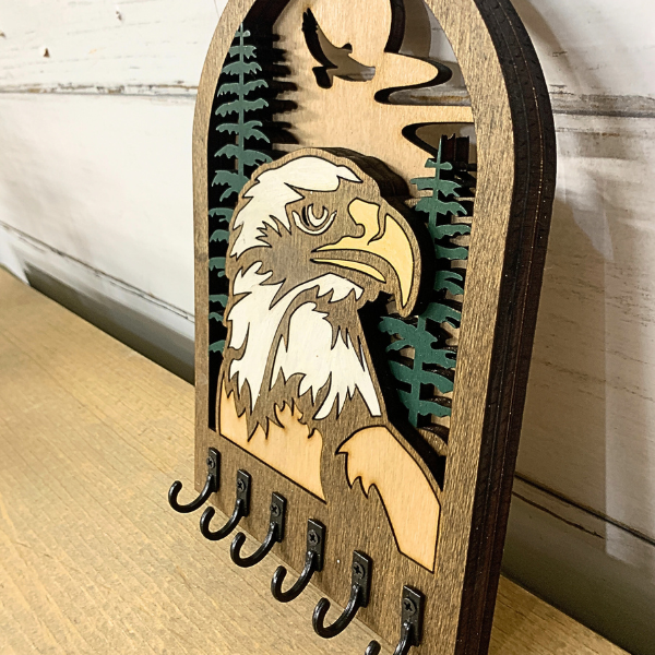 Arch Key Hanger - Eagle