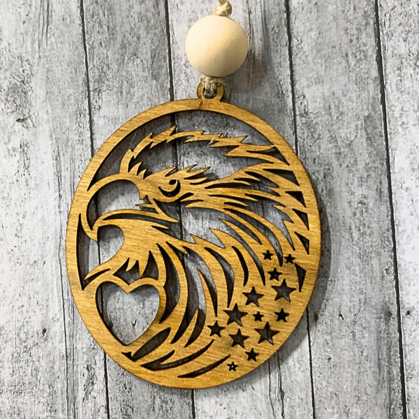 Soaring Spirit Eagle Charm/Ornament