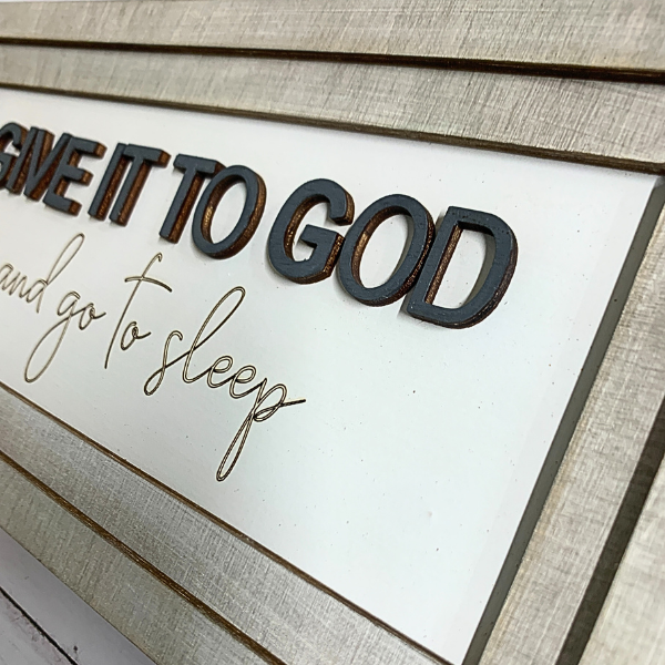Inspirational Wall Art - Give it to God