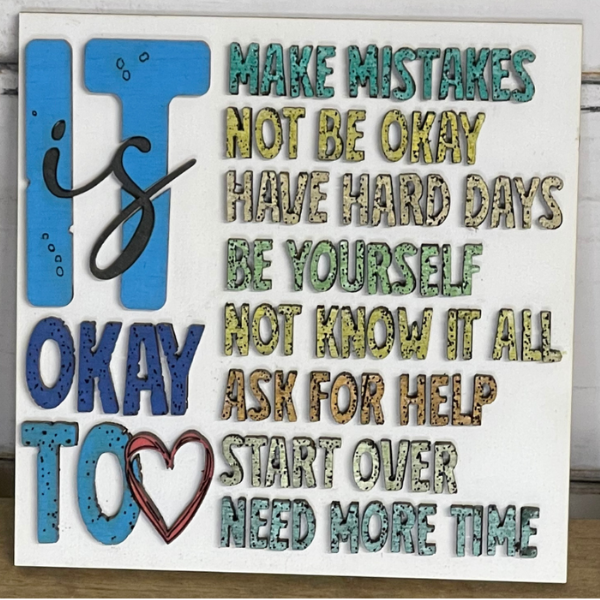 Interchangeable Inspirational Signs