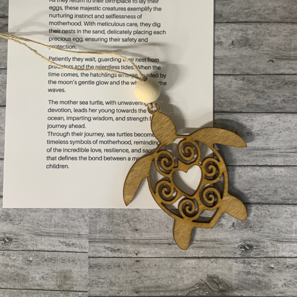 Graceful Guardian Turtle Charm/Ornament